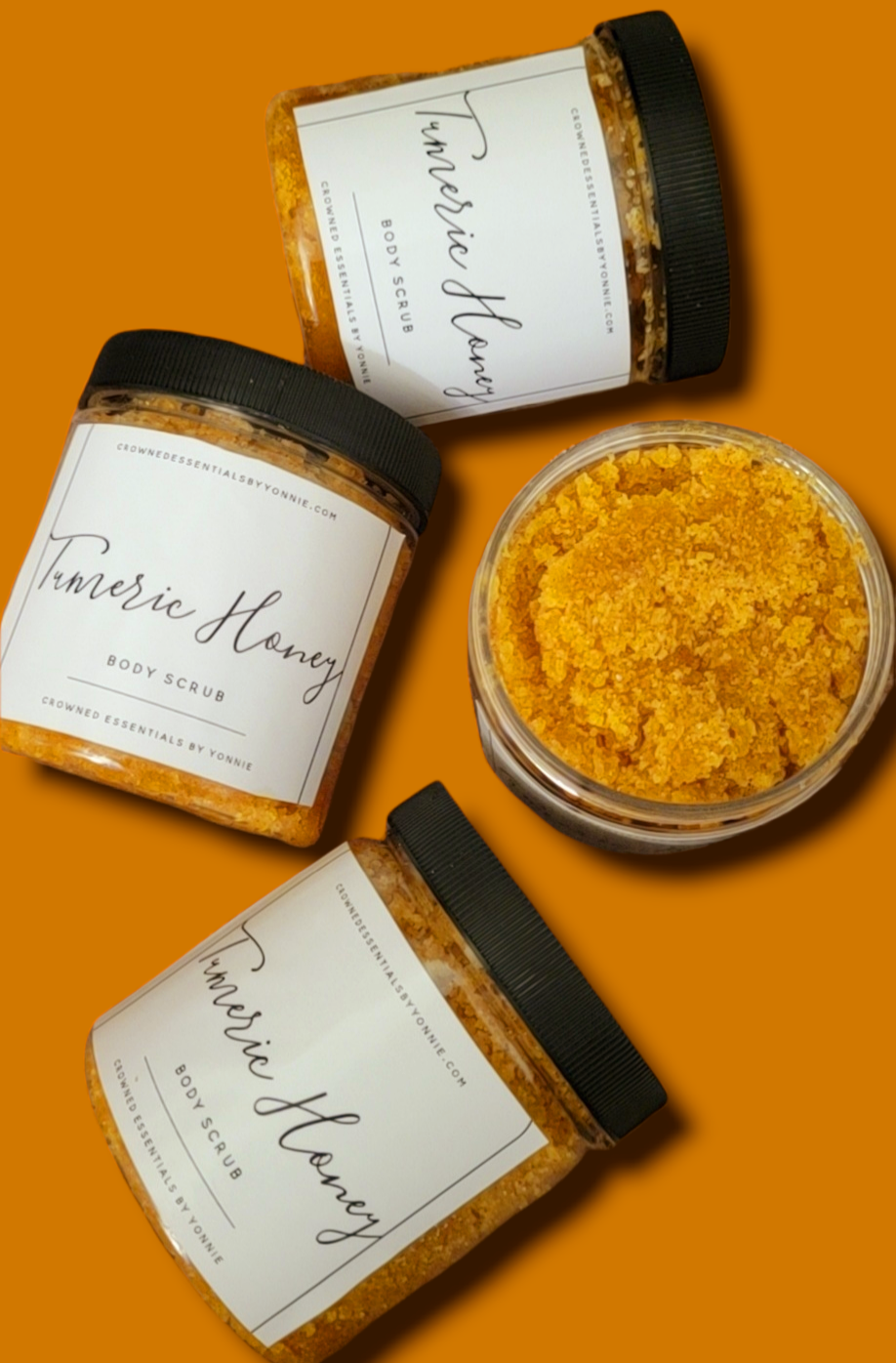 Tumeric Honey Body Scrub 8oz